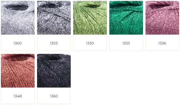 Sparkle yarn цветова палитра